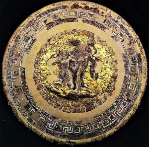 Greek Keys on Shield of Philip