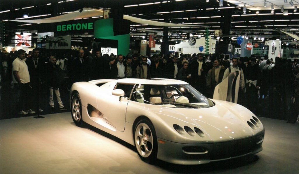 Koenigsegg CC at Paris Auto Show